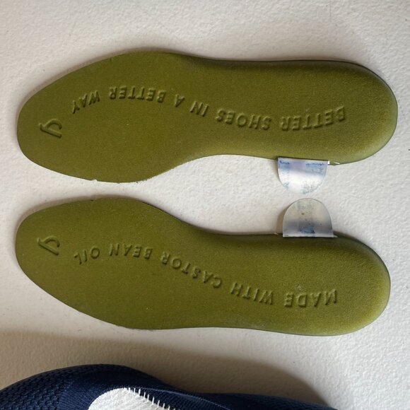 Allbirds Blue Ballet Flats Tree Breezer Size 5.5 - Picture 14 of 16